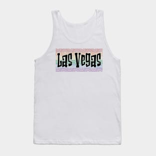 LGBTQ PATTERN AMERICA LAS VEGAS Tank Top